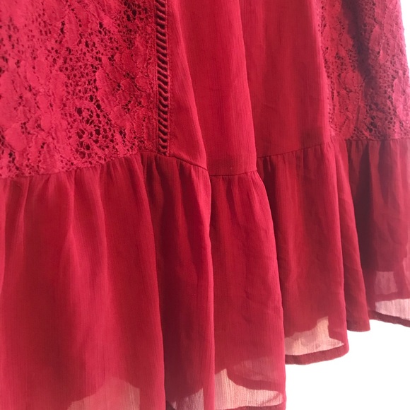 Red Abercrombie and Fitch dress - Picture 3 of 4